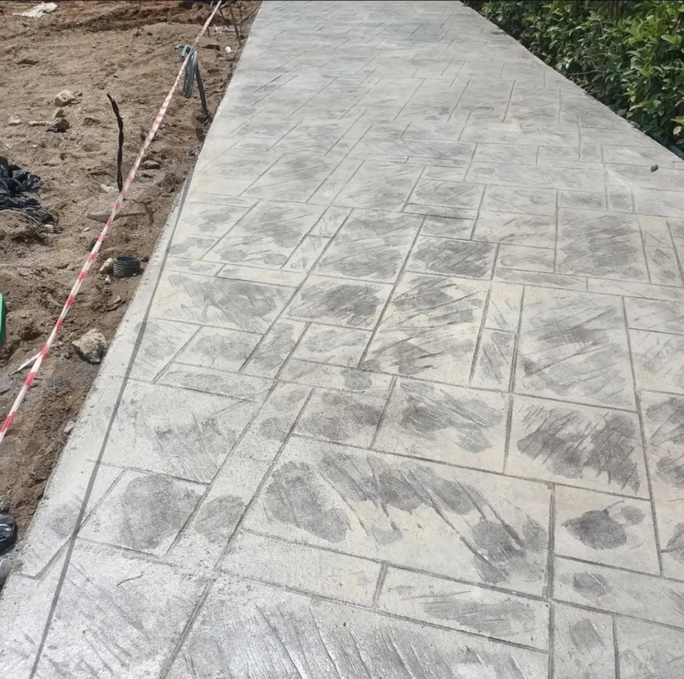 Dış mekân baskı beton